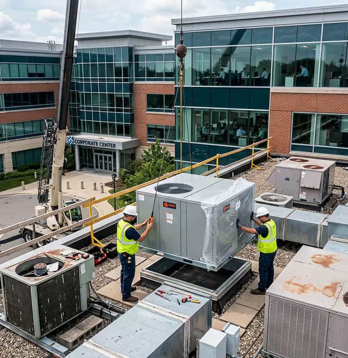 Why Largo Businesses Choose Largo HVAC Repair for Commercial AC Replacement?